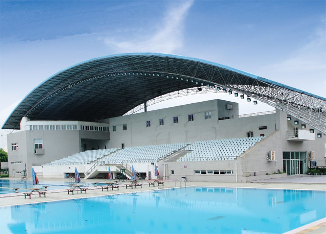 邓州游泳馆网架